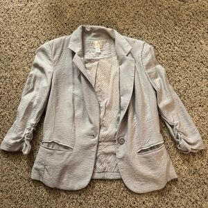 Lauren Conrad Comfy Grey Blazer Size 4